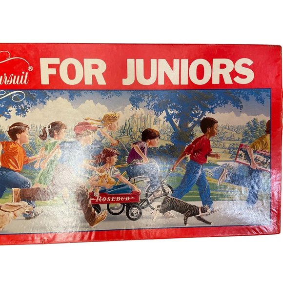 Vintage TRIVIAL PURSUIT for Juniors 1987 Horn Abbot Complete Game - Picture 2 of 13